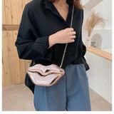 Sexy Lip Shape Party Clutch Evening Bag for Women Wedding Purses and Handbags