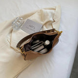 PU Leather Shoulder Messenger Bag Women Causal Handbags And Purse