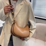 PU Leather Shoulder Messenger Bag Women Causal Handbags And Purse
