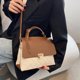 Winter Style Shoulder Bag Women's Fashion Handbag Large Capacity Messenger Bag