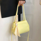Women's Shoulder Messenger Bag Solid Summer Handbag and Purses