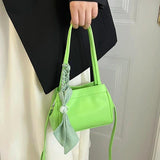 Women's Shoulder Messenger Bag Solid Summer Handbag and Purses