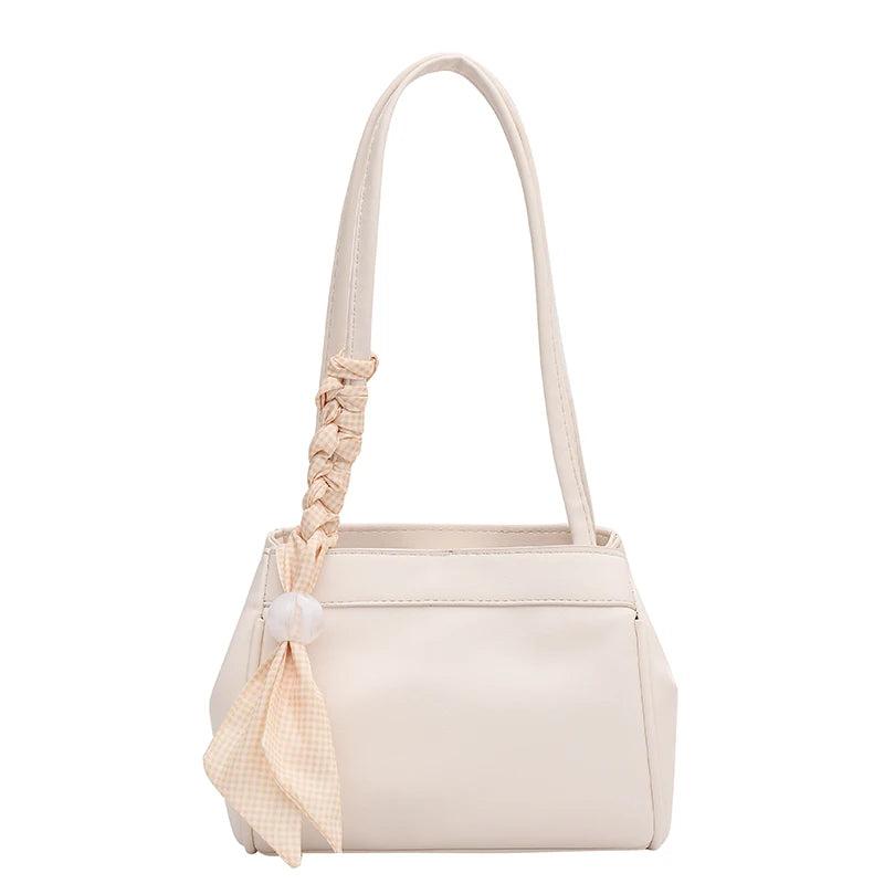 Women's Shoulder Messenger Bag Solid Summer Handbag and Purses