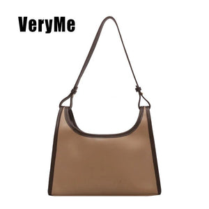 PU Leather Shoulder Messenger Sac Women Causal Handbags And Purse
