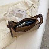 PU Leather Shoulder Messenger Sac Women Causal Handbags And Purse