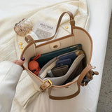 Winter Style Women's PU Leather Shoulder Bag Large Capacity Shopping Handbag