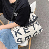 Large Capacity Retro Messenger Bag