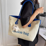 Large Capacity Shoulder Shopping Bag Women Handbag Tote Female Shopper Pack