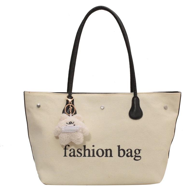 Large Capacity Shoulder Shopping Bag Women Handbag Tote Female Shopper Pack