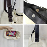 Canvas Shoulder Bag Student Messenger Tote Bag Japanese