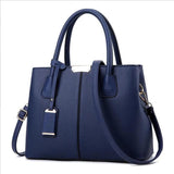 Vintage High Casual Tote Messenger Bag Leather Handbag