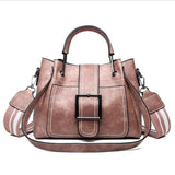 Large Capacity Leather Shoulder Bag for Woman