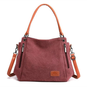Canvas Shoulder Crossbody Bags Female Messenger Bag Tote