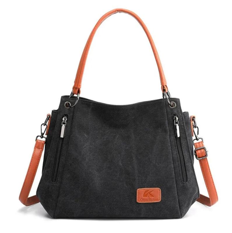 Canvas Shoulder Crossbody Bags Female Messenger Bag Tote