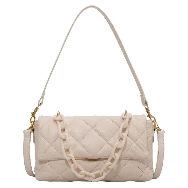 Women's Chain Messenger Bag Small Shoulder Mini Wallet
