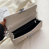 Pu Leather Baguette Women's Bag Ladies Handbag All-Match Female Shoulder Pack