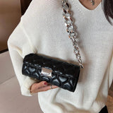 Pu Leather Baguette Women's Bag Ladies Handbag All-Match Female Shoulder Pack