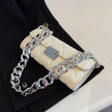 Pu Leather Baguette Women's Bag Ladies Handbag All-Match Female Shoulder Pack