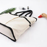 Canvas Handbag Messenger Shoulder Bag Fashionable Multi-pocket Large Capacity
