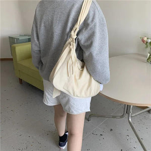 Retro Japanese Large-Capacity Crossbody Shoulder Bag