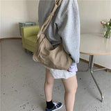 Retro Japanese Large-Capacity Crossbody Shoulder Bag