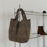 Japanese Canvas Shoulder Bag Large-capacity Handbag