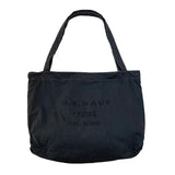 Japanese Canvas One-shoulder Messenger Bag Letter Print Large-capacity Tote
