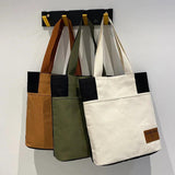 Japanese College Style Canvas Shoulder Bag