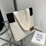 Japanese College Style Canvas Shoulder Bag