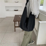 Nylon Crossbody Shoulder Bag Retro Shopping Handbag