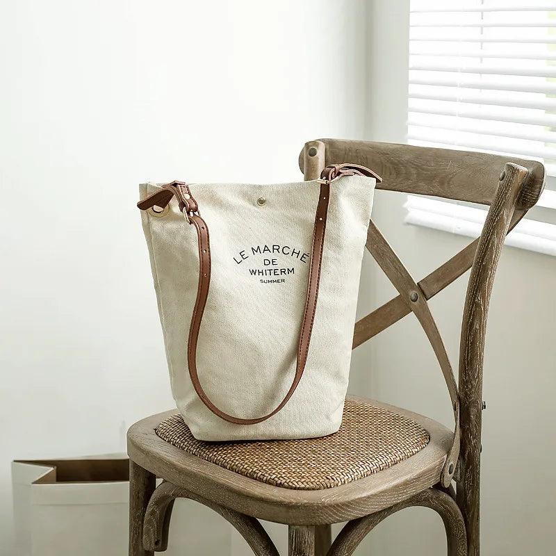 Large Capacity Casual Canvas Shoulder Bag