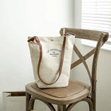 Large Capacity Casual Canvas Shoulder Bag