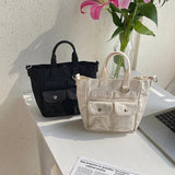 One-shoulder Messenger Bag Casual Magnetic Buckle Handbag