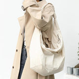 Large-capacity Shoulder Bag Pure Canvas Messenger Bag