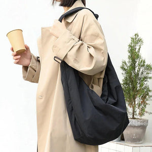 Large-capacity Shoulder Bag Pure Canvas Messenger Bag