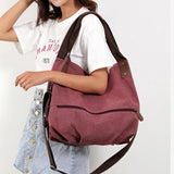 Canvas Shoulder Bag for Women Casual All-Match