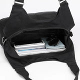 Large-Capacity Waterproof Nylon Messenger Bag