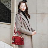 Leather Shoulder Bag Women PU Handbag
