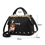Leather Shoulder Bag Women PU Handbag