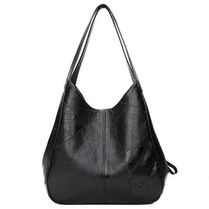 Vintage Shoulder Bag for Women with PU Leather