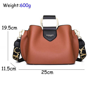 Women's PU Leather Crossbody Bags Winter Shoulder Bag Classic Handbags