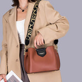 Women's PU Leather Crossbody Bags Winter Shoulder Bag Classic Handbags