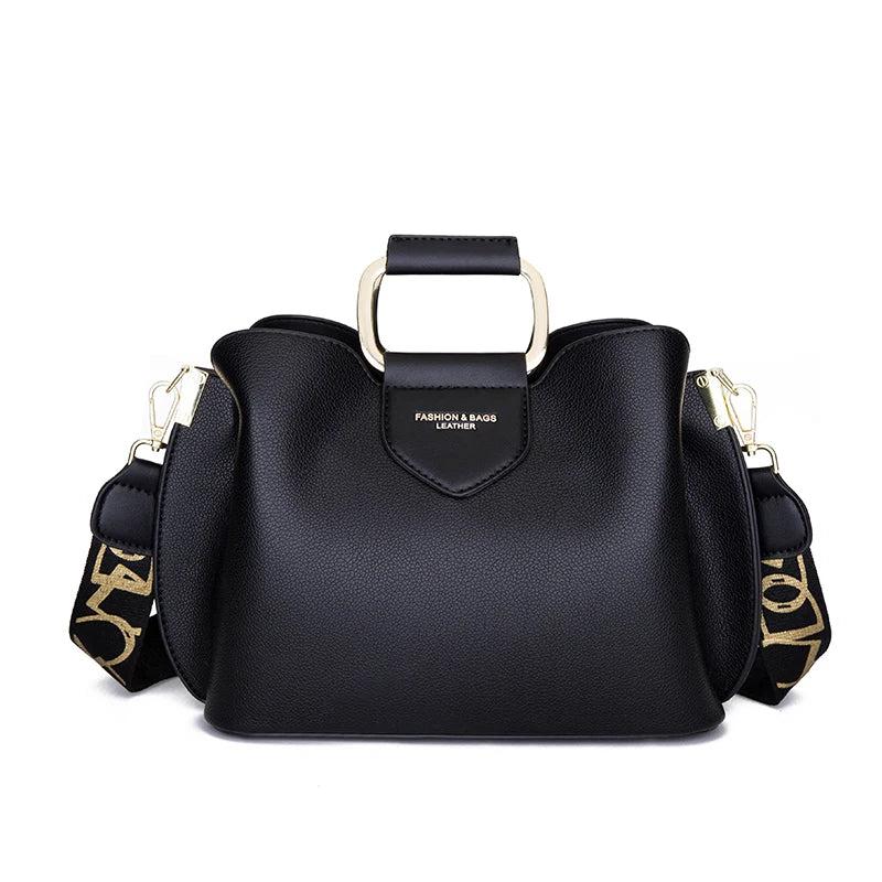 Women's PU Leather Crossbody Bags Winter Shoulder Bag Classic Handbags