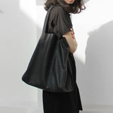 Women's Casual Shoulder Bag Large Capacity Totes PU Leather