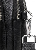 Cowhide Women's Leather Backpack Soft Leather Messenger Bag