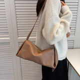 Vintage Leather Crossbody Bag Women