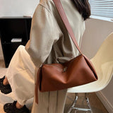 Vintage Leather Crossbody Bag Women