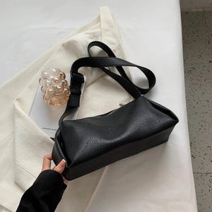 Vintage Leather Crossbody Bag Women