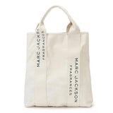 Large Canvas Women's Minimalist Letter Tote Bag