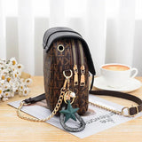Summer Women's Small Square Shoulder Bag Letter Printing Messenger